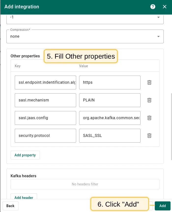 Add security.protocol property